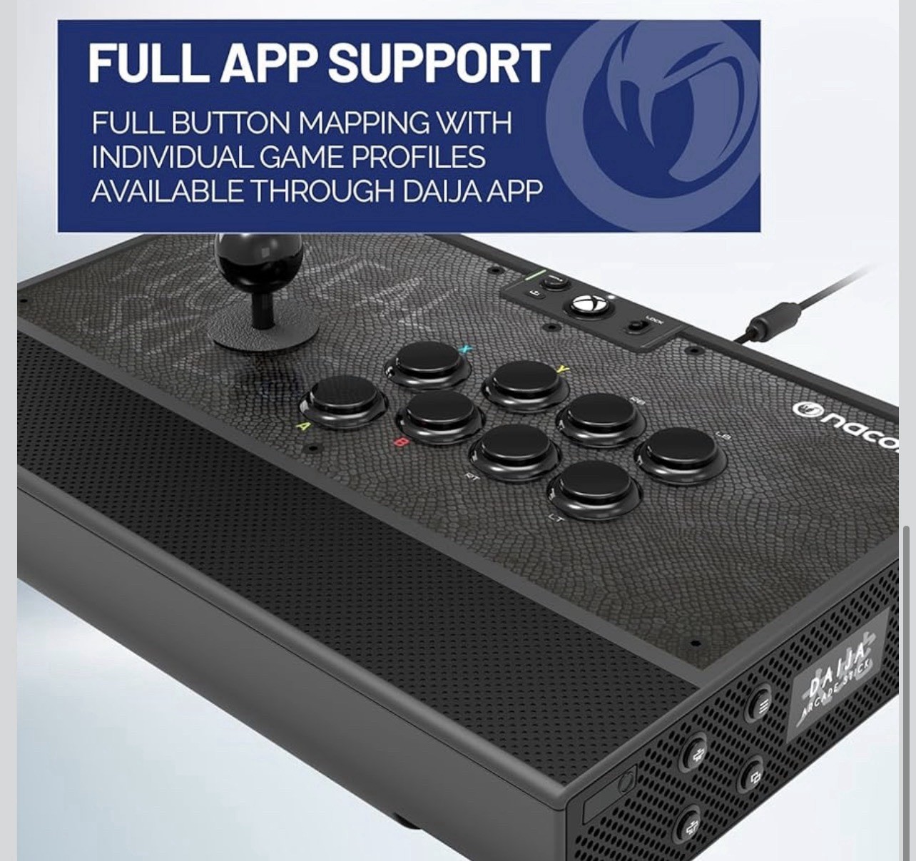 Nacon Daija Arcade Fight Stick Officially Licensed for Xbox/Windows PC