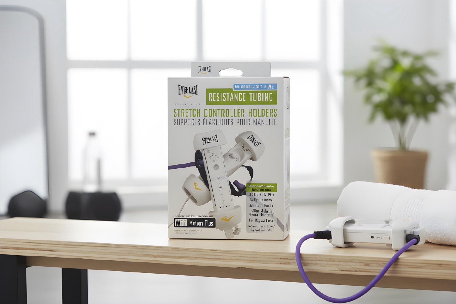 EVERLAST RESISTANCE TUBING ACCESSORY FOR THE NINTENDO WII GAMING CONSOLE