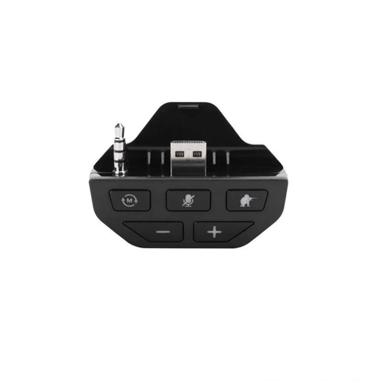 Gaming Headset Adapter 3.5mm Jack With Volume Control For Console Controllers