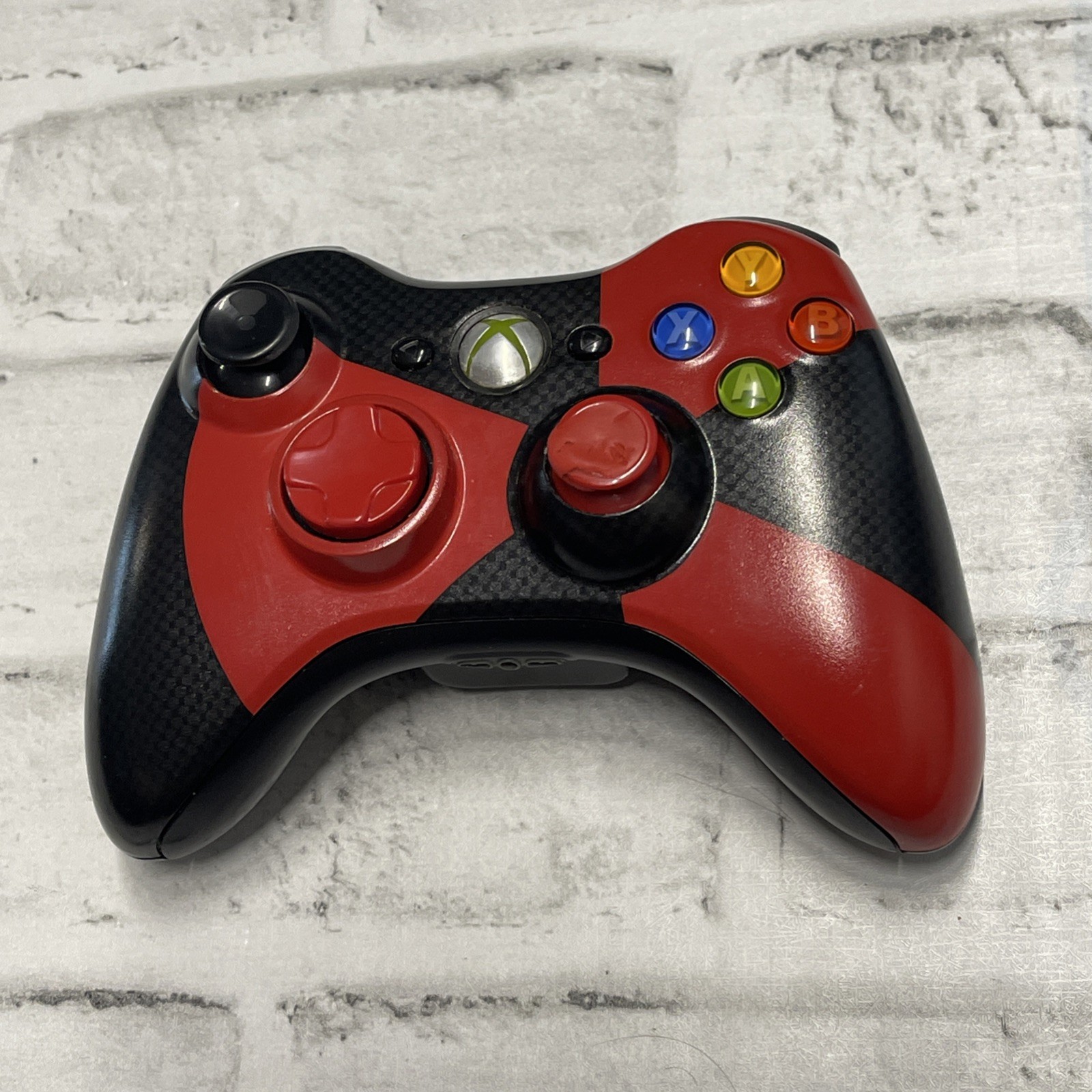 Official Gamestop Radioactive Microsoft Xbox 360 Controller Tested Working