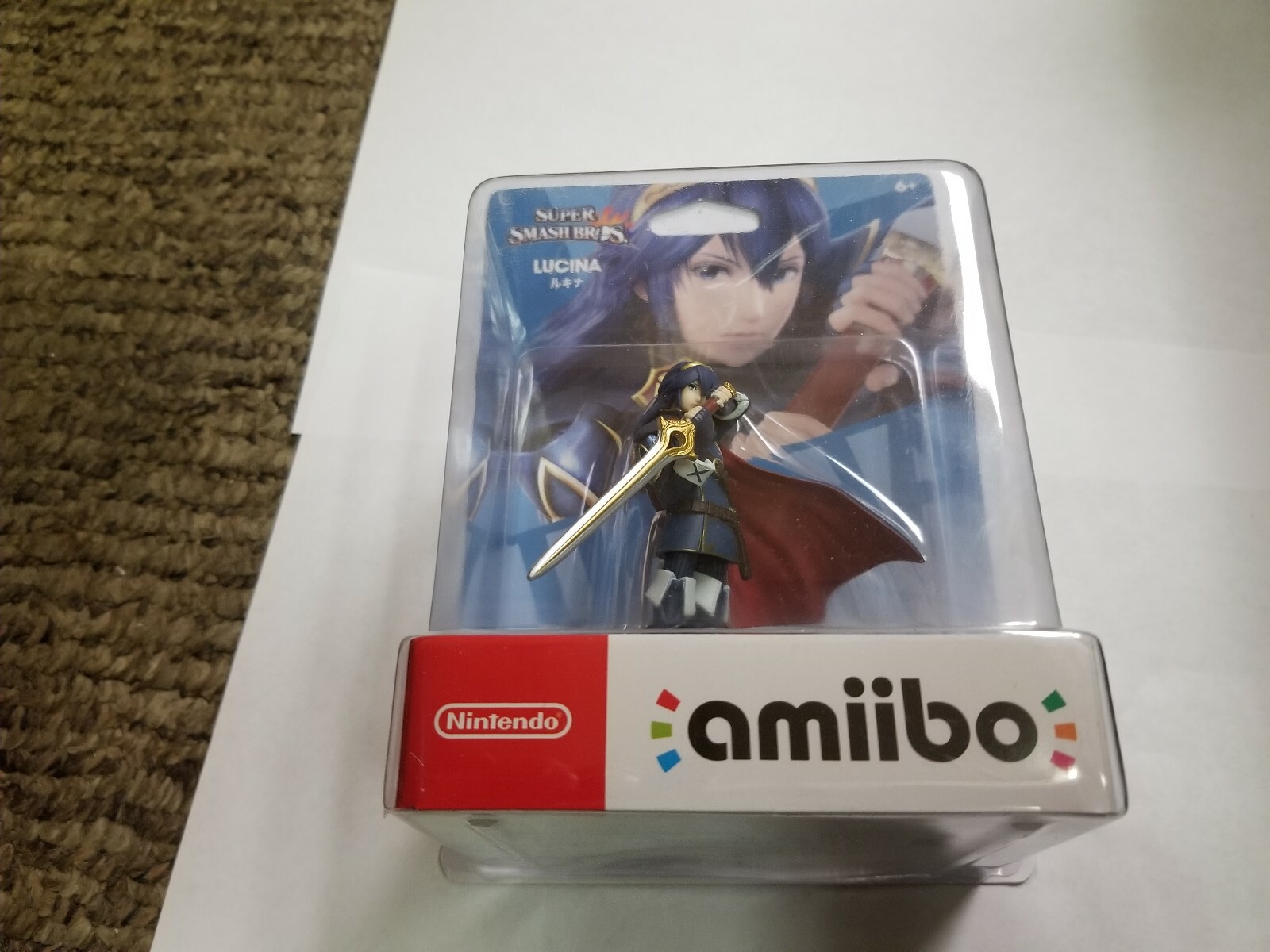 Lucina Amiibo US Version Nintendo Wii U 3DS Switch Super Smash Bros.