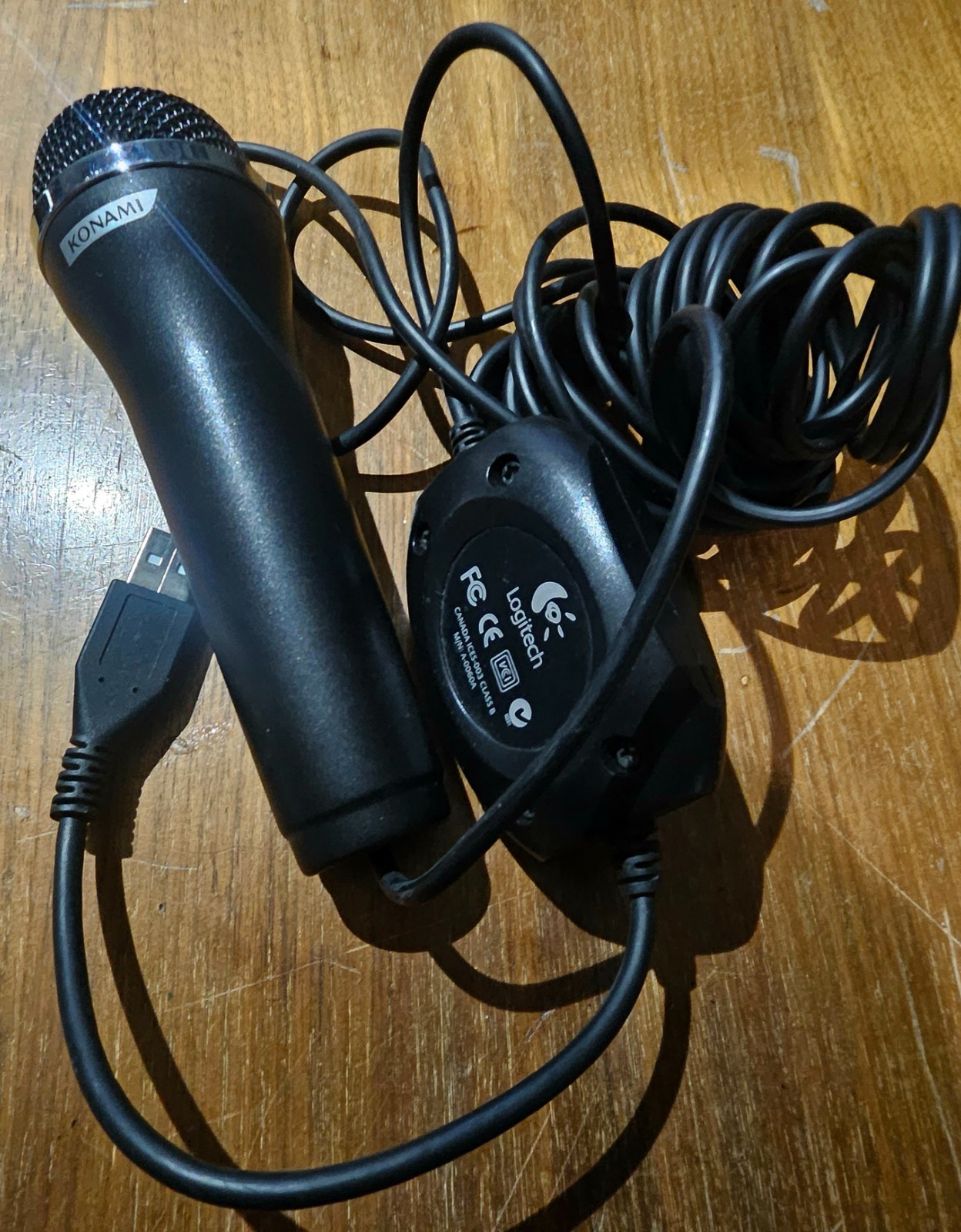 Logitech (Konami) USB Microphone for Wii PlayStation PS2 PS3 Xbox 360 PC
