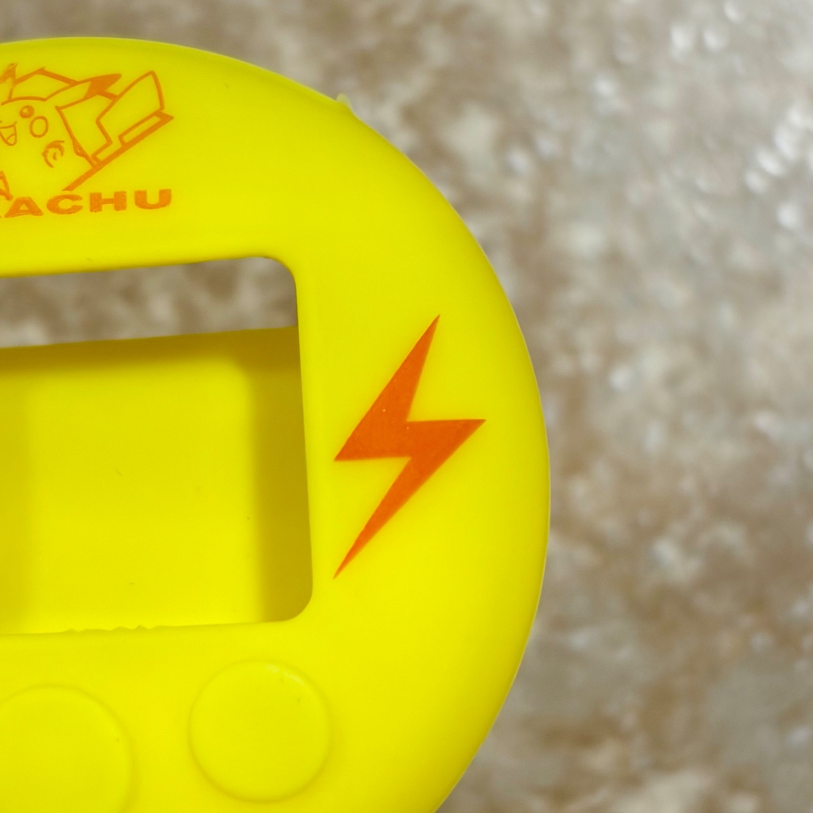 AUTHENTIC Pokewalker Silicone COVER Sleeve Pikachu Yellow Nintendo 2009 Official
