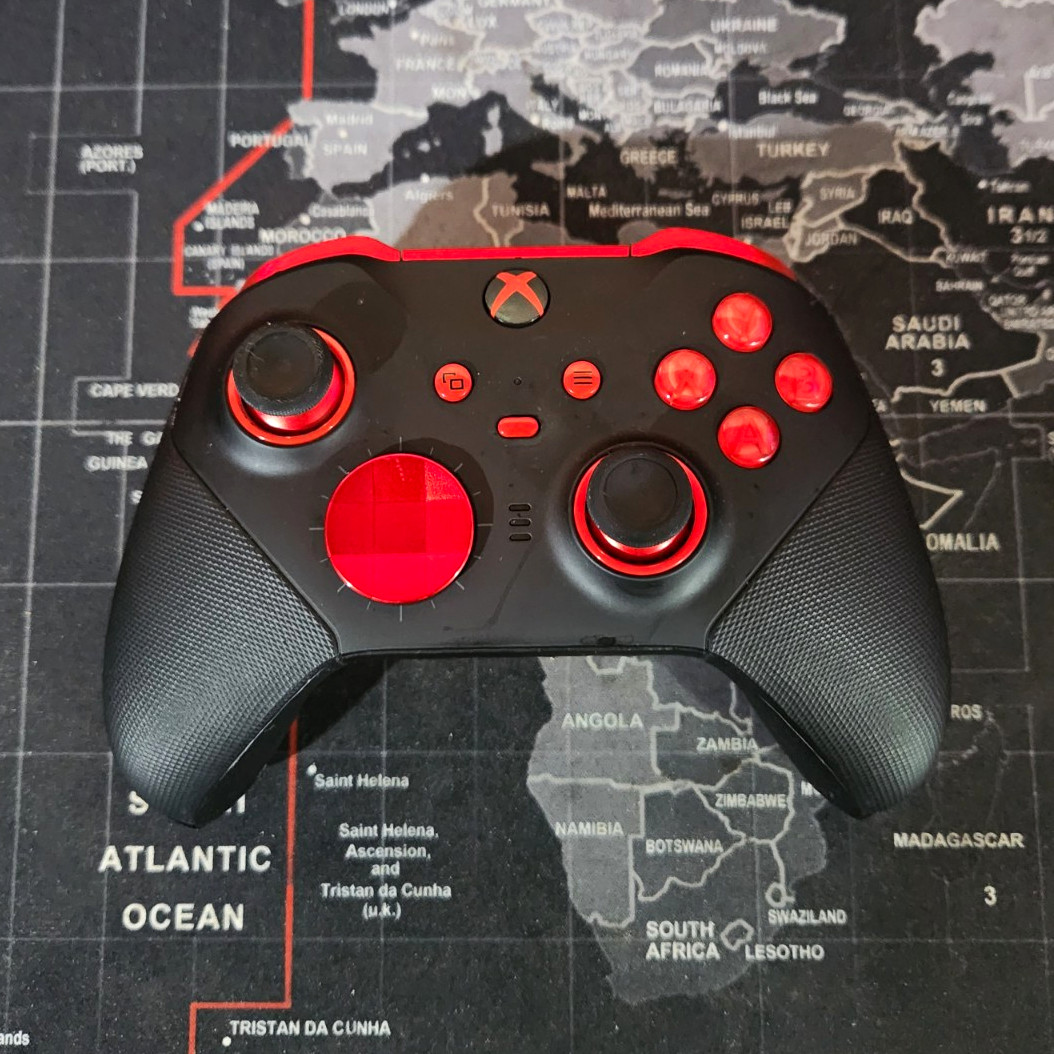 Microsoft Xbox Elite Series 2 Wireless Controller Black/Red Custom