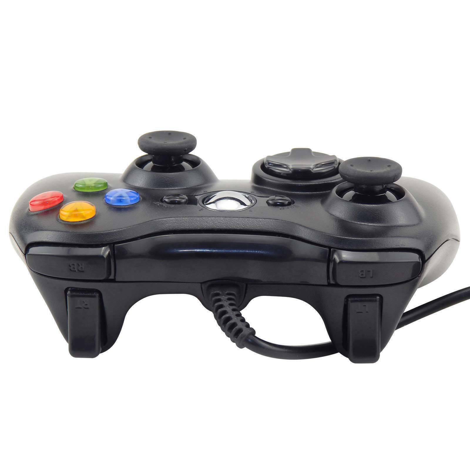 Wired Xbox 360 Gamepad Controller for Xbox 360/360 Slim/PC Windows 7 8 10 11 MAC