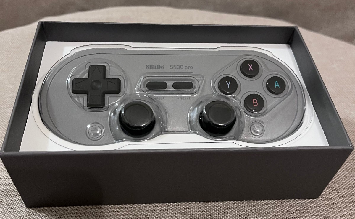 8Bitdo SN30 Pro Bluetooth Gamepad Gray for Switch, Windows, Android, macOS