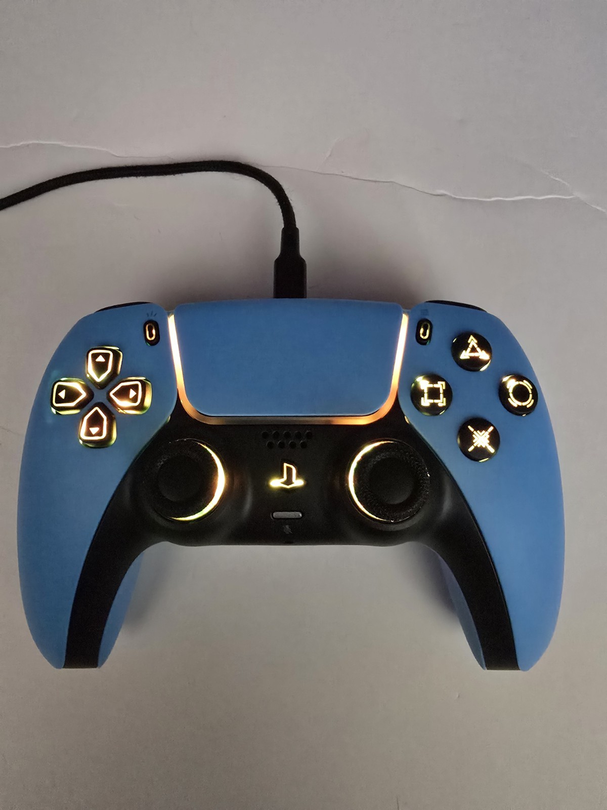 SONY STARLIGHT BLUE PS5 LED LIGHTS CONTROLLER, 7 DIFFERENT COLORS