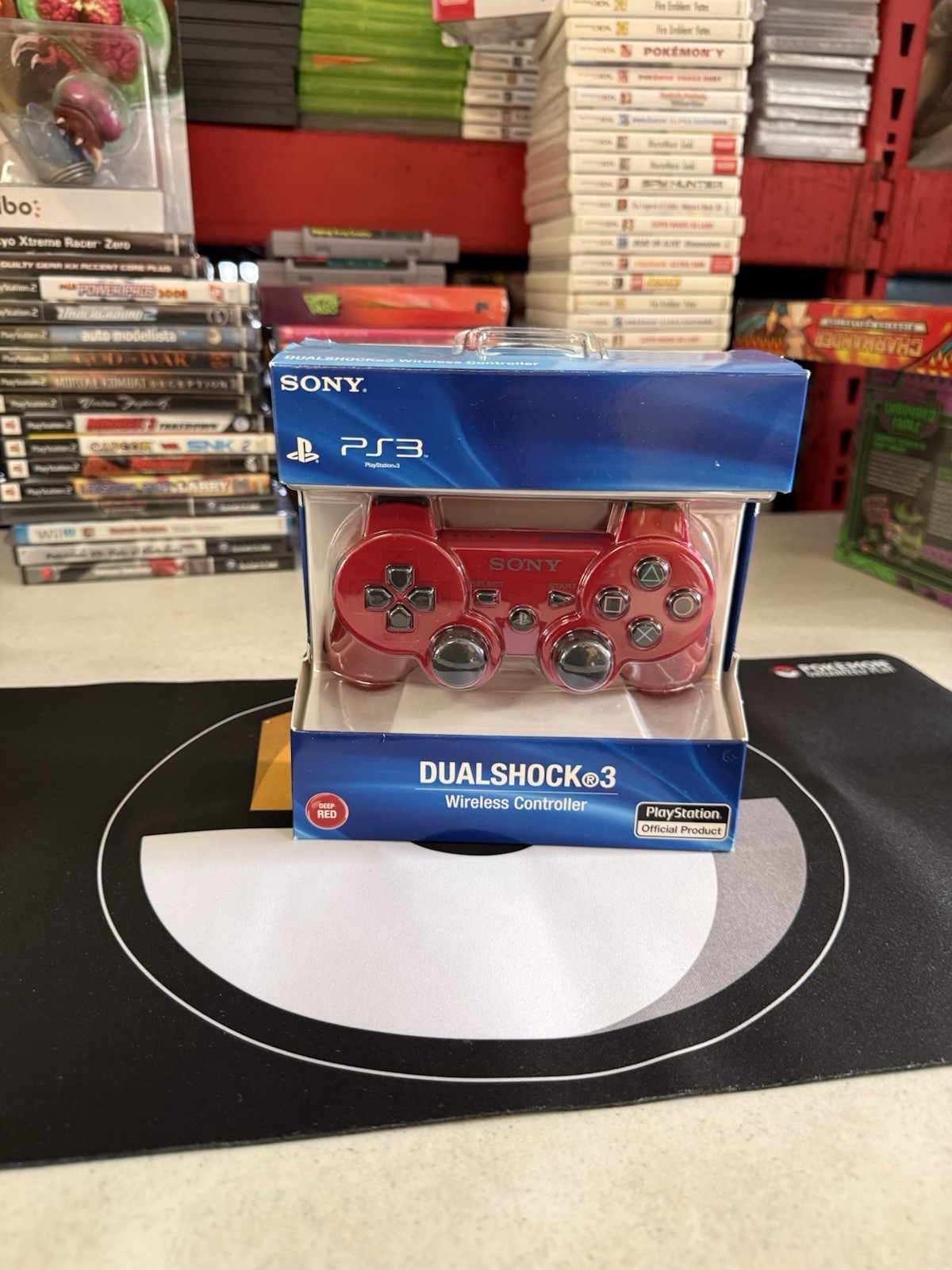 Genuine Sony PlayStation 3 CECHZC2U PS3 Deep Red Dualshock 3 Controller Open Box