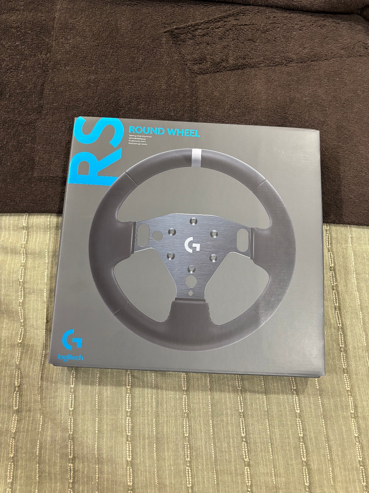 Logitech G RS Round Wheel compatible with RS50 Direct Drive Sim Racing System