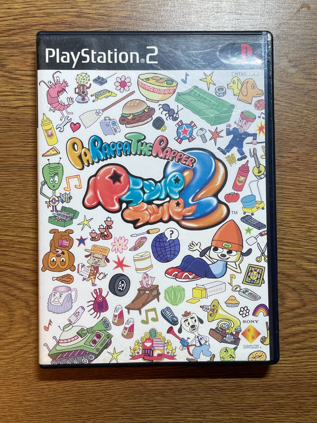 PaRappa the Rapper 2 PS2 Sony PlayStation 2 SCE NanaOn-Sha Japan NTSC-J Music