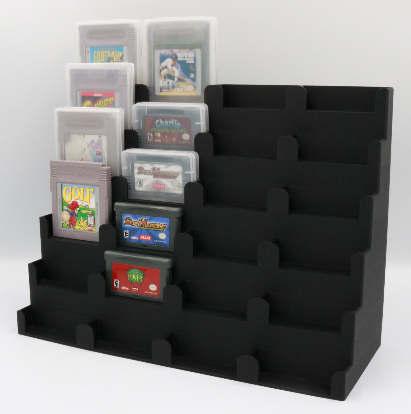 Game Boy Advance, Color, Original in Case Display Stand Tower Holder – Holds 24