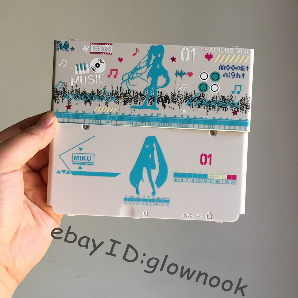 Music Theme Replacement Housing Top&Bottom Shell Case for New Nintendo 3DS Rare!