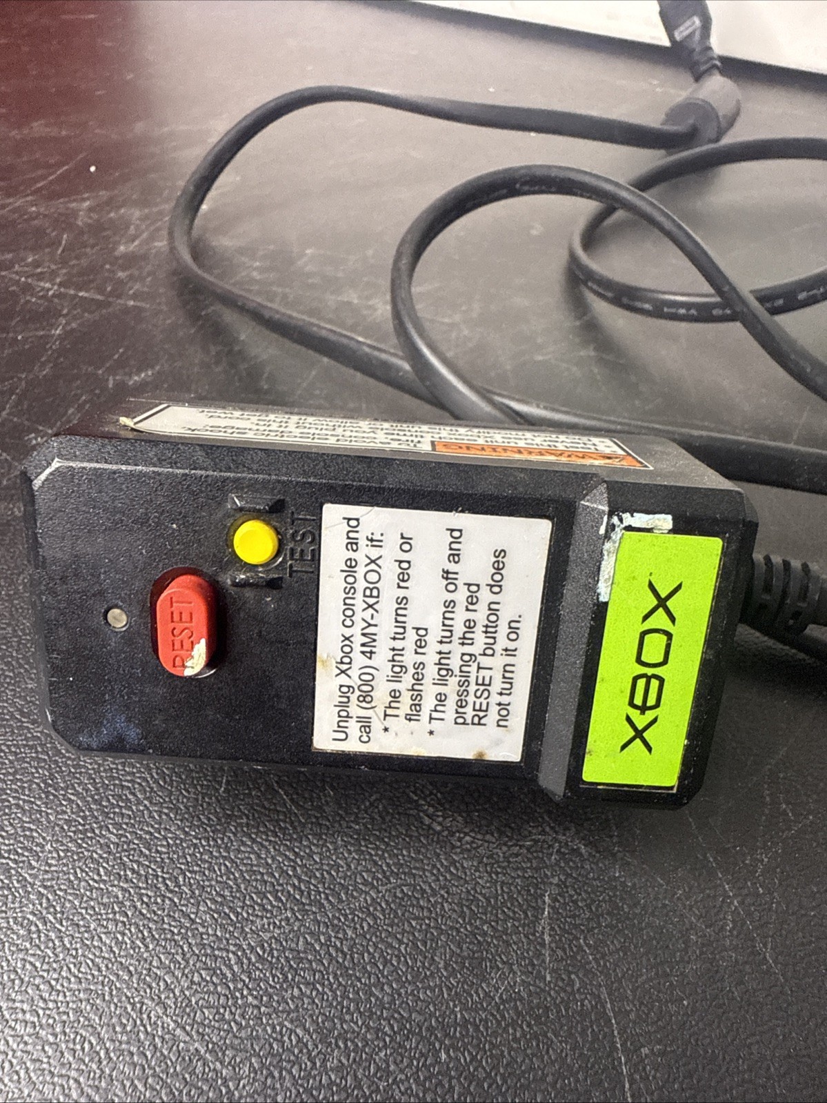 OEM Microsoft Xbox Protection Power Adapter Circuit Breaker X800563-100 Works*