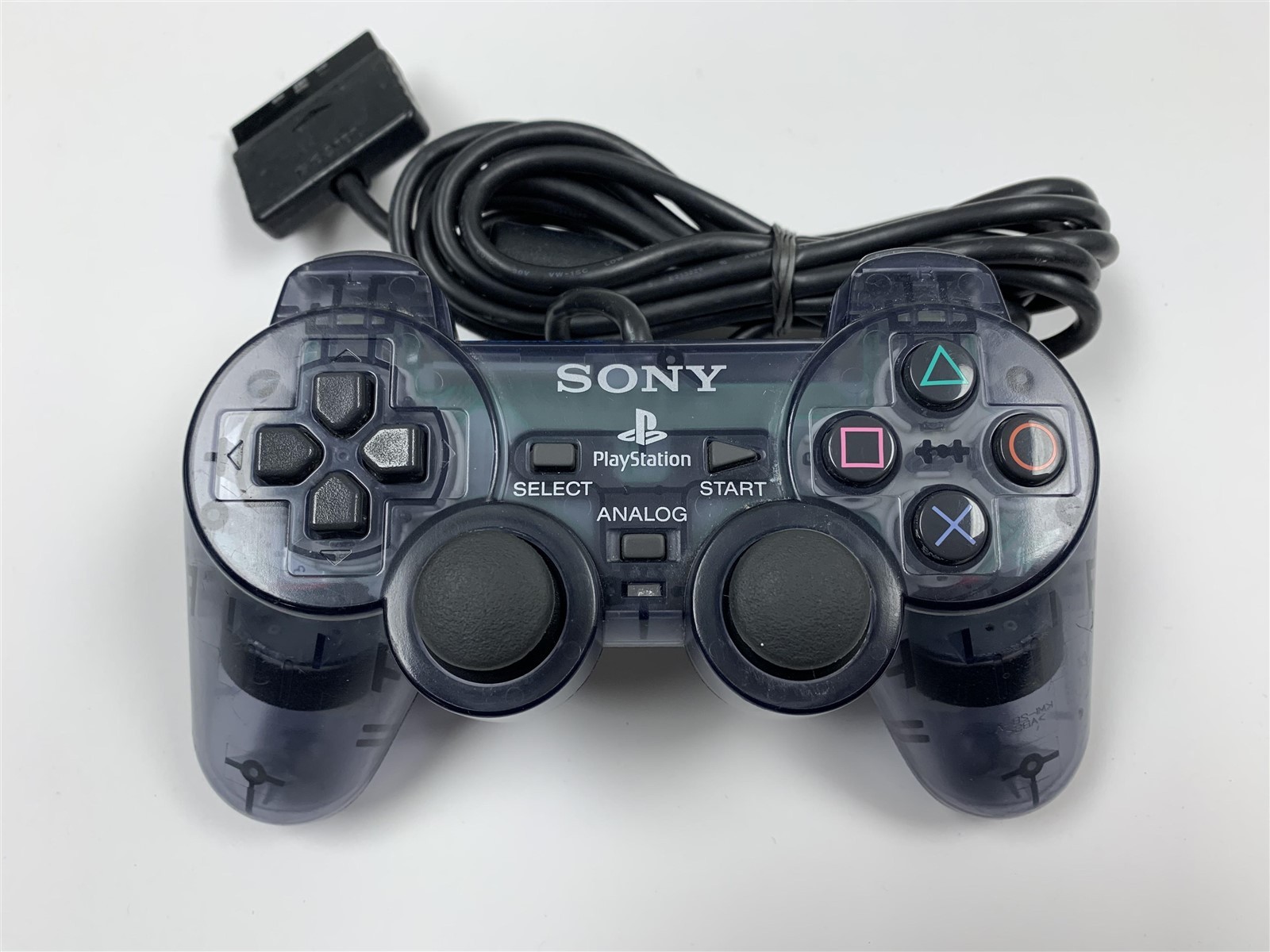Smoke Clear Dual Shock 2 Controller Official Sony PlayStation 2 PS2 SCPH-10010