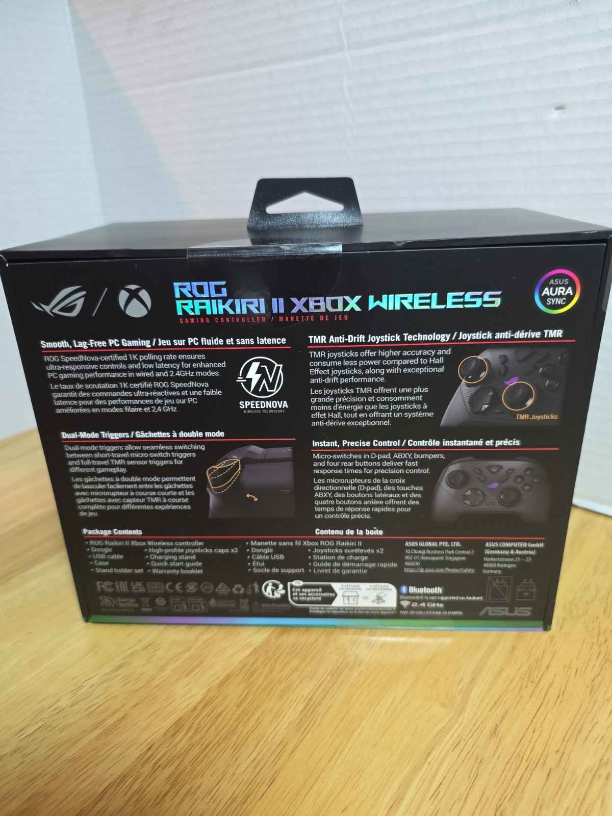 New ROG Raikiri ll XBOX Wireless Gaming Controller ASUS – New RB3