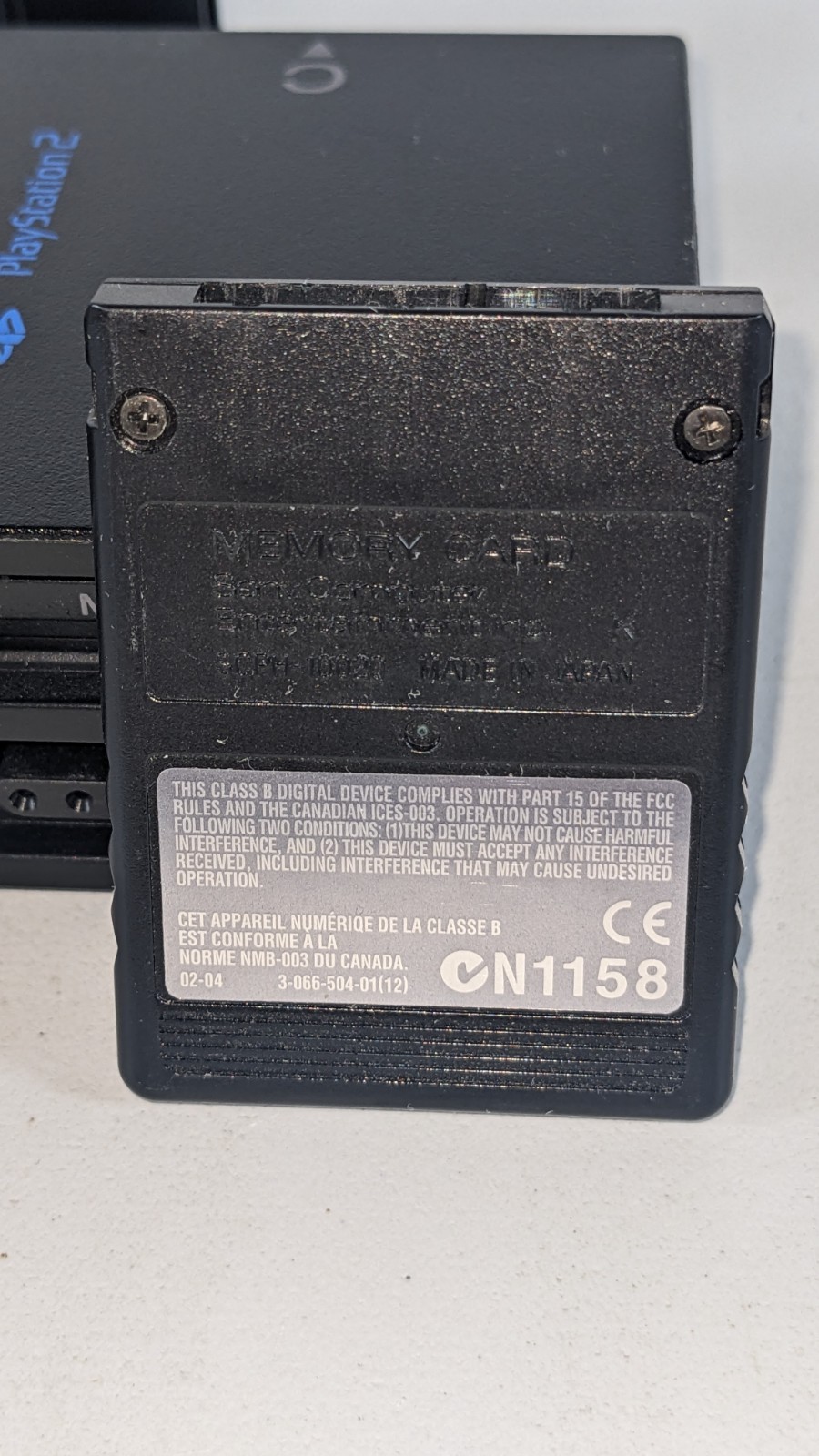 Sony Playstation 2 (PS2) Multitap Adapter SCPH-10090 OEM W/ 8MB Memory Card OEM