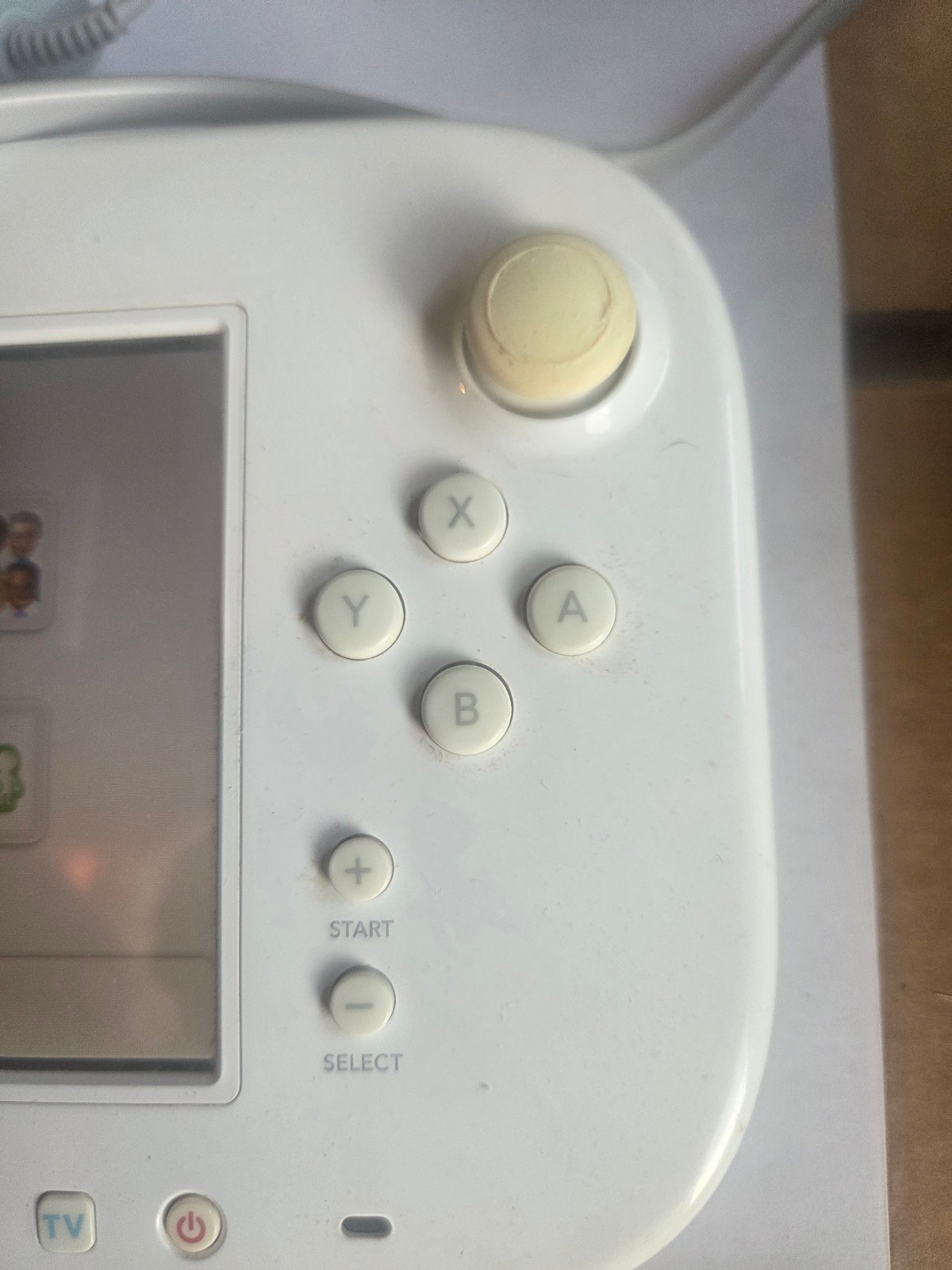 White Nintendo Wii U Game Pad Replacement Controller Only WUP-010 w/ Charger