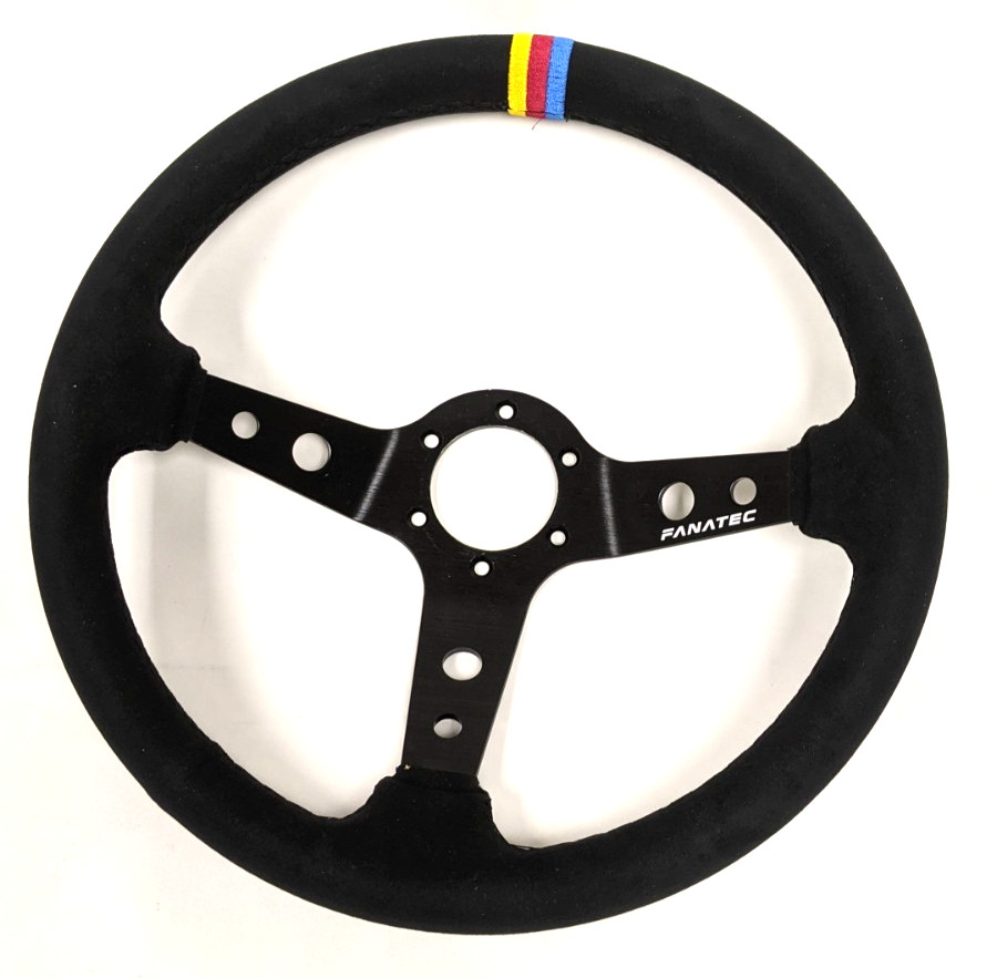 Fanatec Podium Wheel Rim NASCAR Universal Hub UH_RNASCAR Steering Wheel -Used
