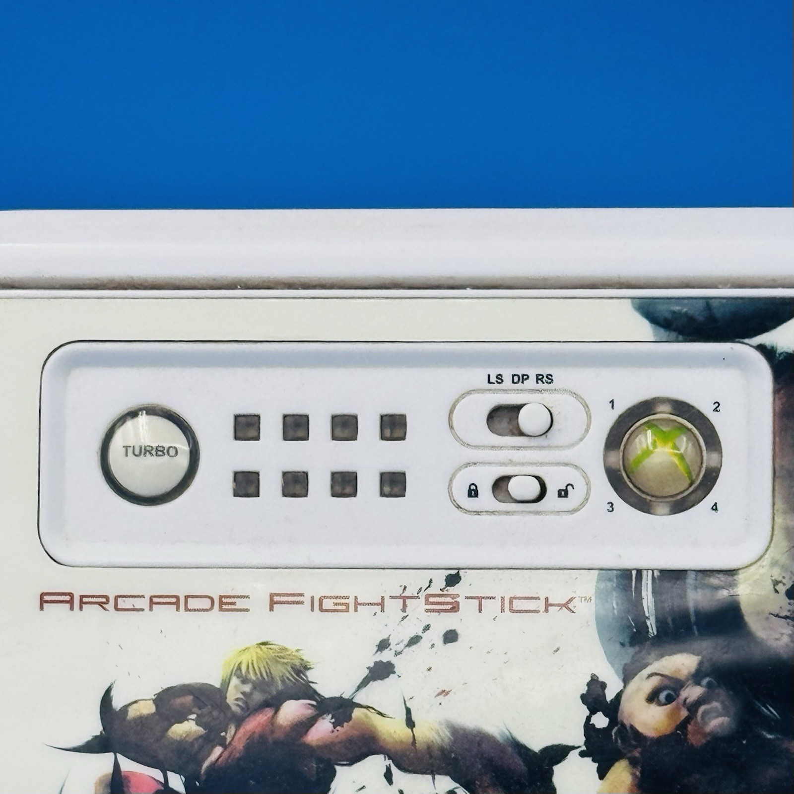 Mad Catz Street Fighter IV Arcade FightStick 4718 Microsoft Xbox 360 USB TESTED