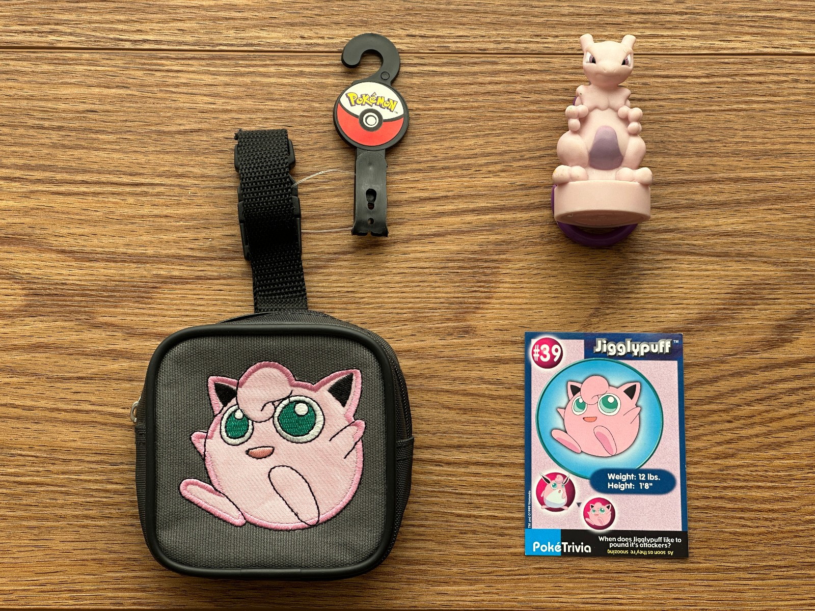 BRAND NEW Nintendo Pokemon Jigglypuff#39 Case Belt Pouch
