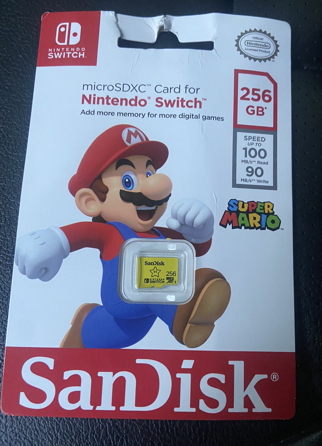 SanDisk 256GB microSDXC Micro SD Card for Nintendo Switch – BRAND NEW