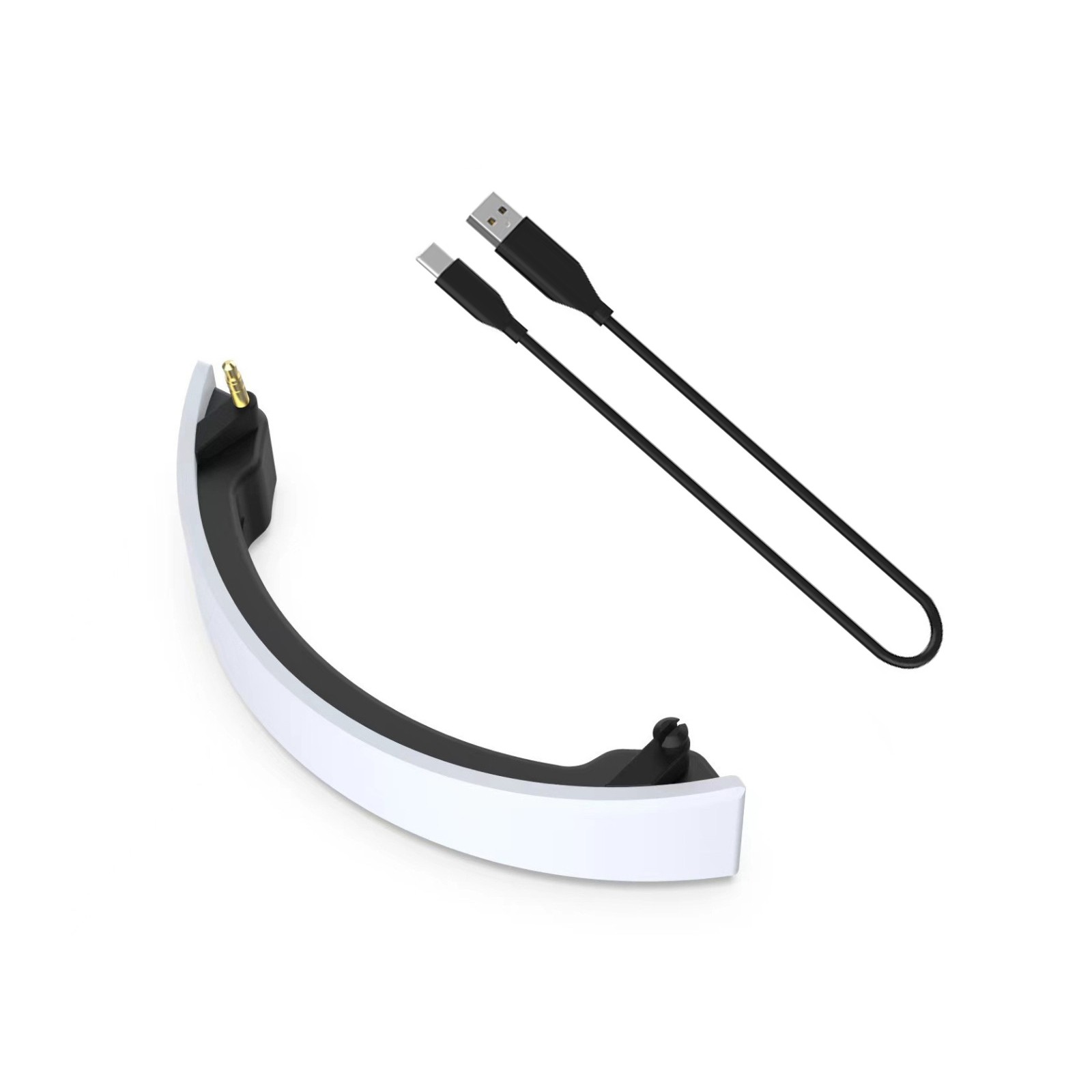 3.5mm USB Type-C Stereo External Speaker Kit For PS5 PS VR2 Gaming Headset f