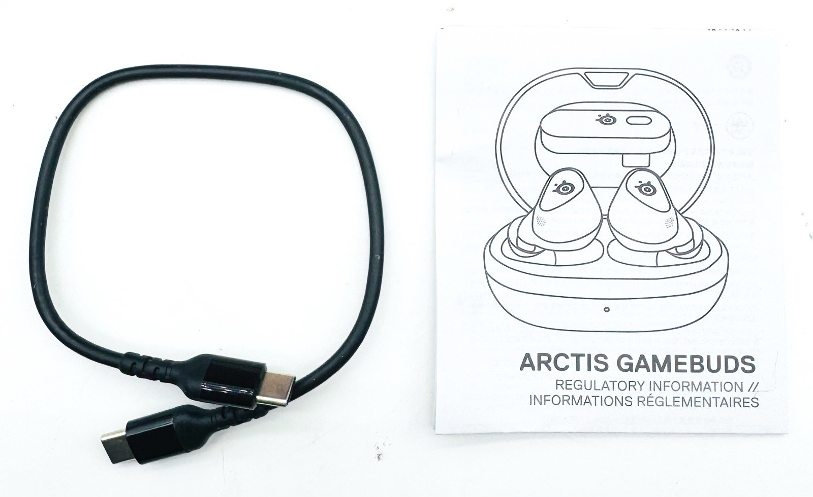 SteelSeries Arctis GameBuds for PlayStation 5 & 4 / PC / Switch / Mobile – Black