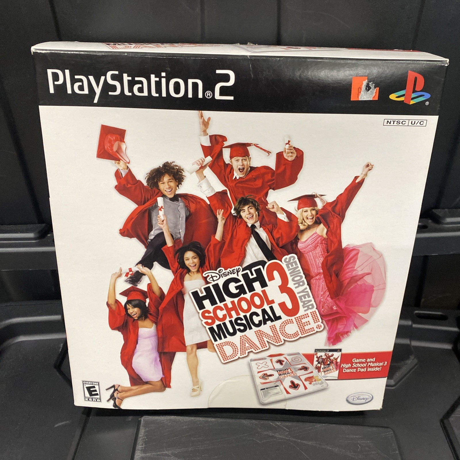 PS2 Dance Mat High School Musical 3 Senior Year Dance Playstation 2 Game Pad