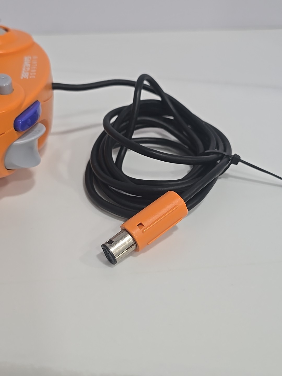 Official Nintendo GameCube Controller Spice Orange Official OEM DOL-003 WORKS
