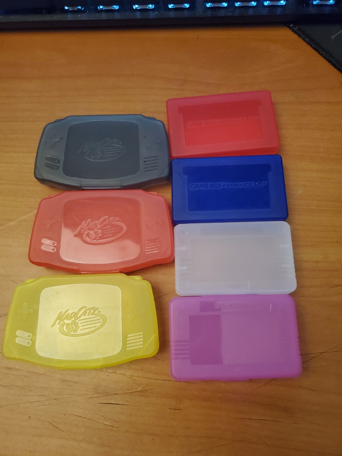 Gameboy Advance Game Cases 7 Various Styles Bundled