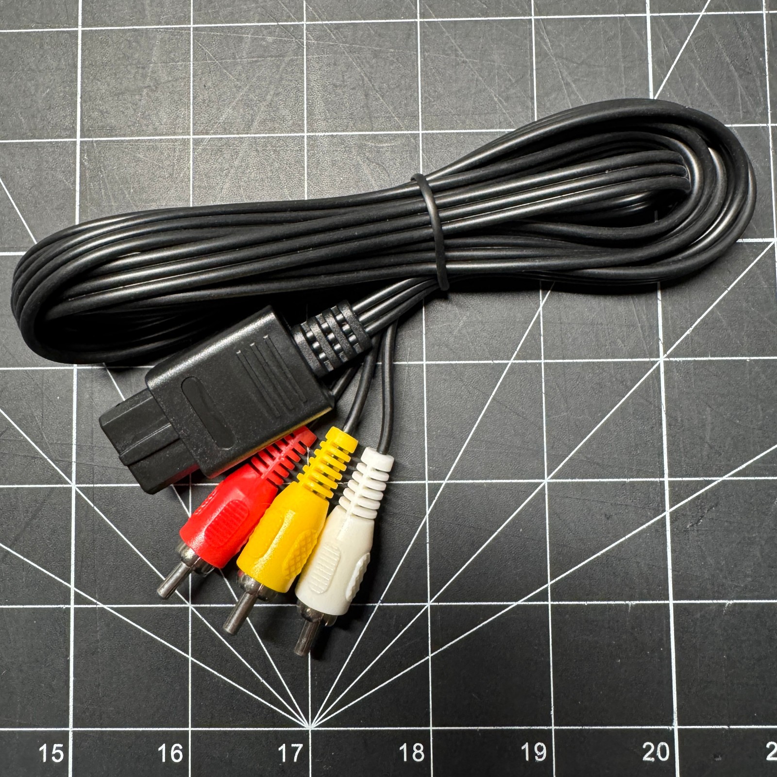 New 6’ AV Audio Video Cable for Nintendo 64 Super NES & GameCube SNES N64