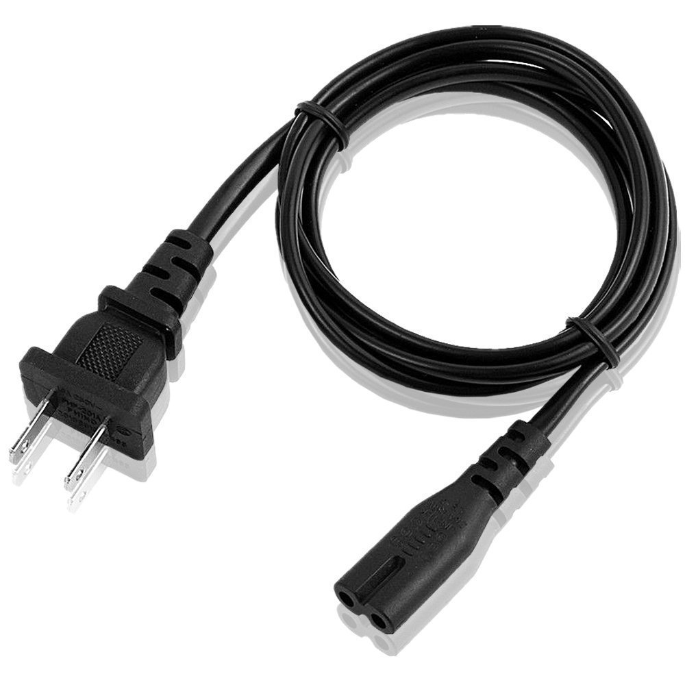 Premium 2-Prong AC Power Adapter Cord Lead Cable Wire For Sony Playstation 4 PS4