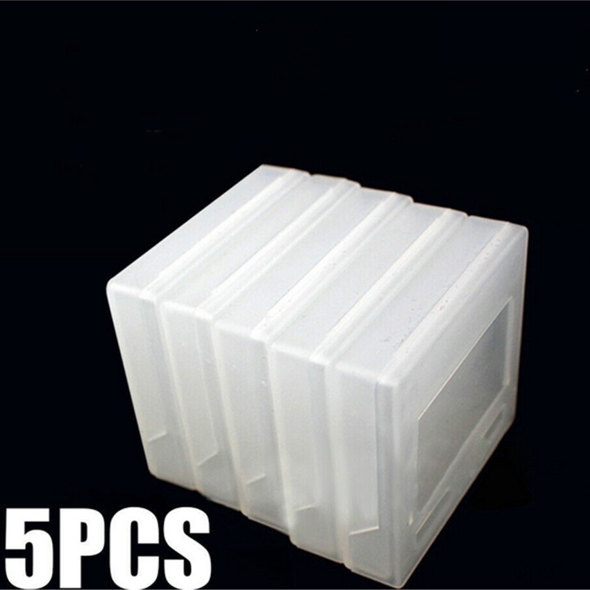 5Pcs White Clear Game Cartridge Box Case Cover For SNK Neo Geo Pocket Color NGPC