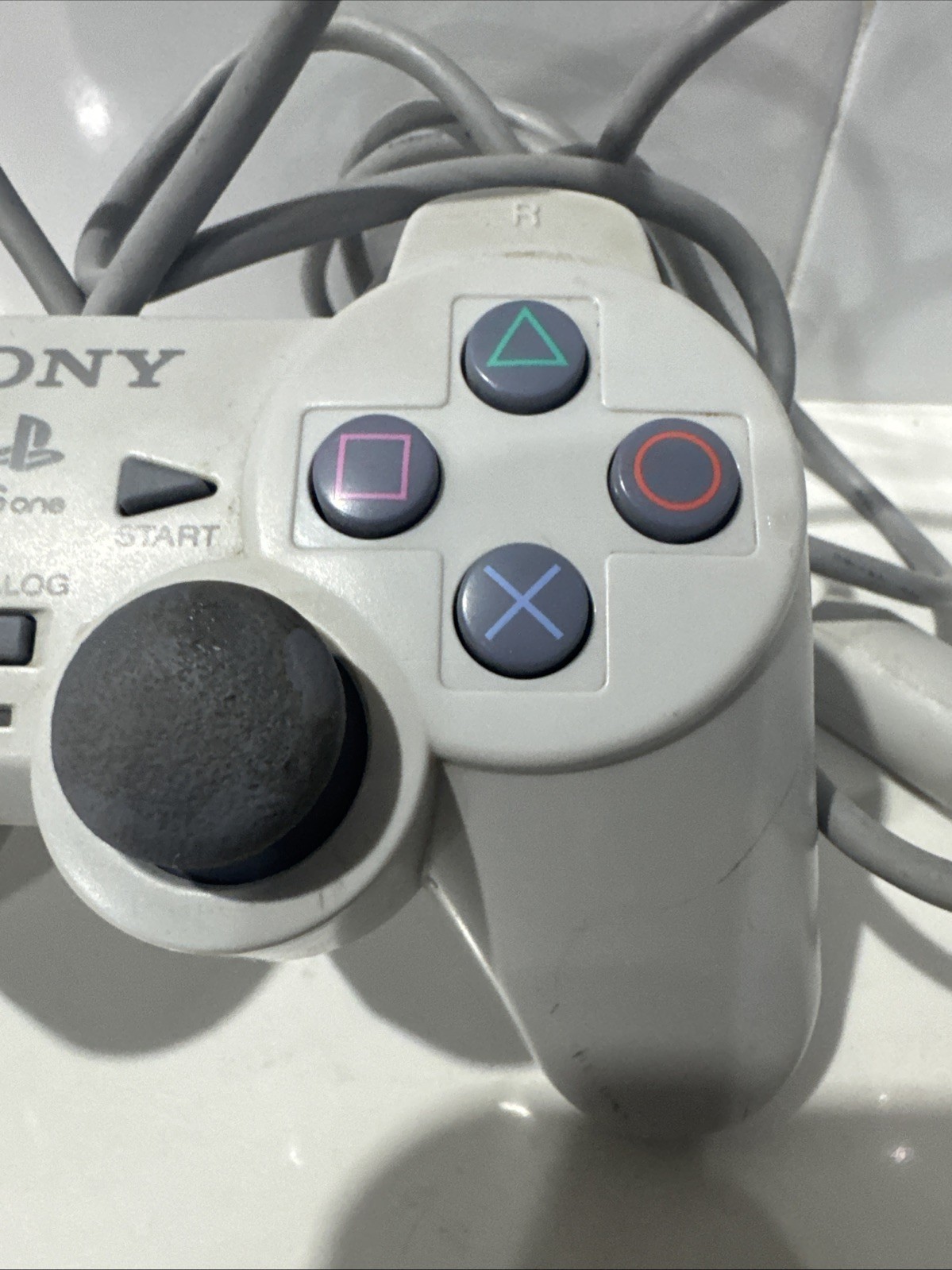 Sony PlayStation PS1 PS One Remote Controller White Gray SCPH-110 Official OEM