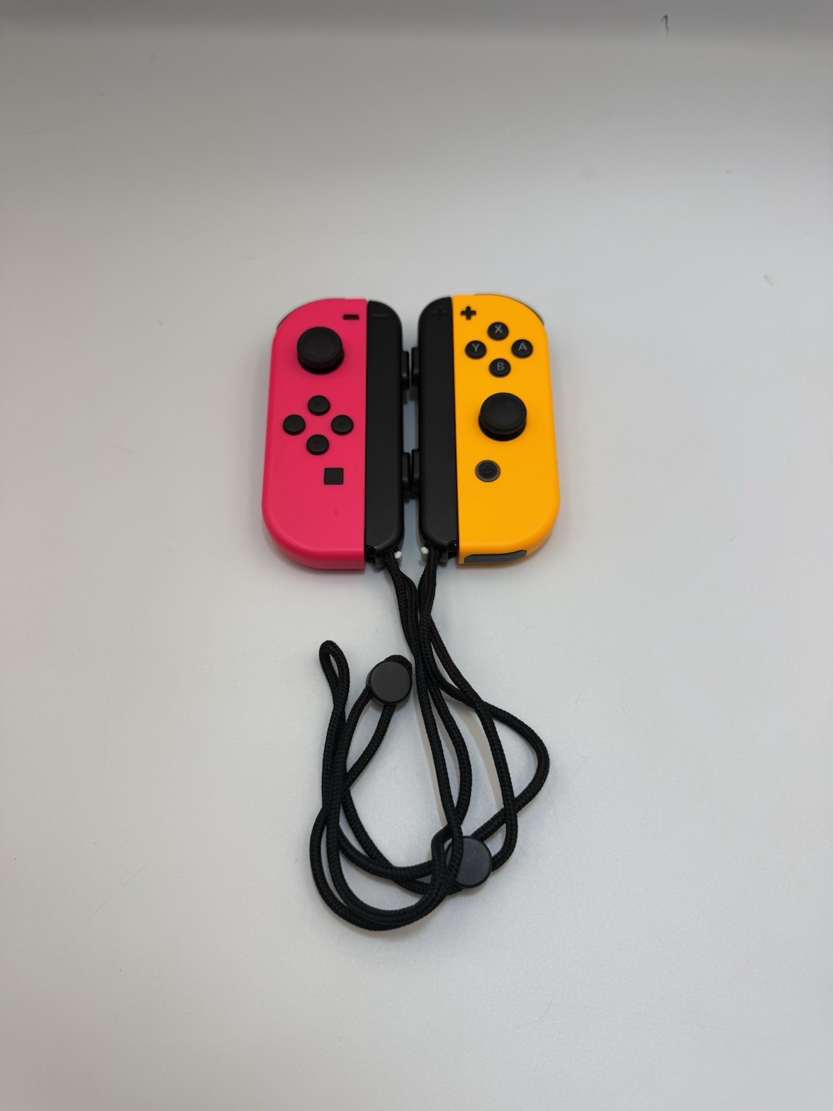 Official Nintendo Switch/OLED Joy-Con L/R Neon Pink/Neon Orange – Joy Con