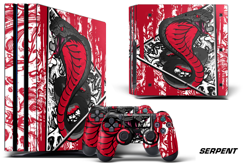 Skin Decal Wrap For PS4 PRO Playstation 4 Pro Console + Controller Stickers SRPT