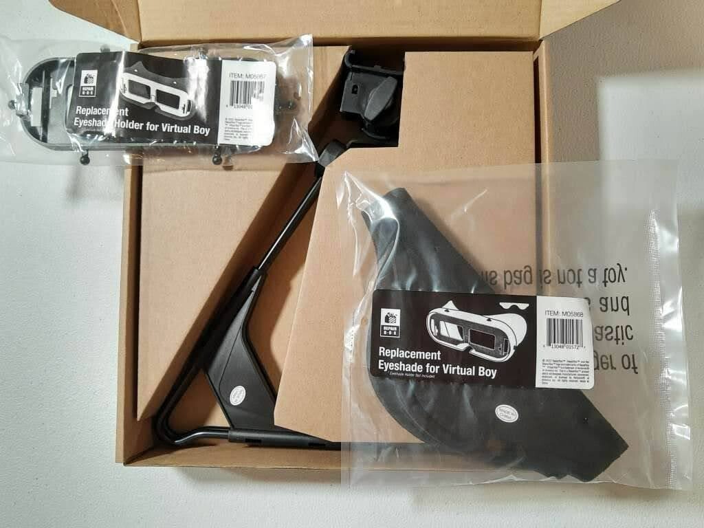Nintendo Virtual Boy Stand with Complete Visor Eye Shield VUE-003 – Brand New