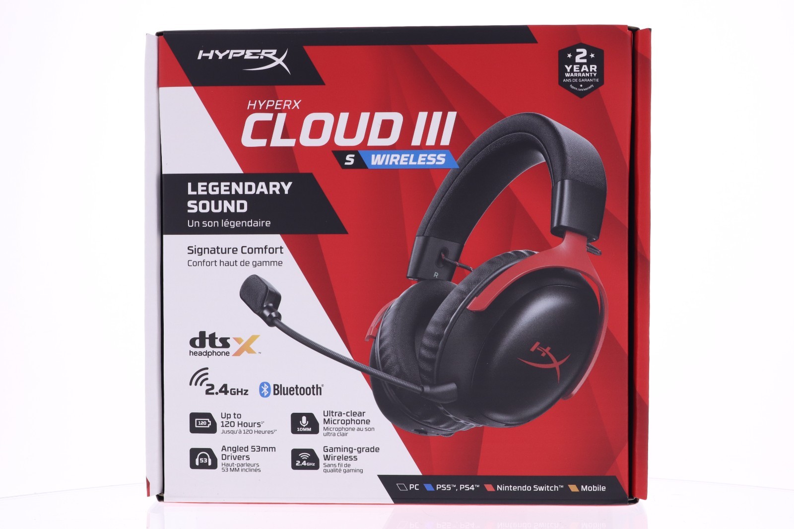 HyperX Cloud III S Wireless – Black