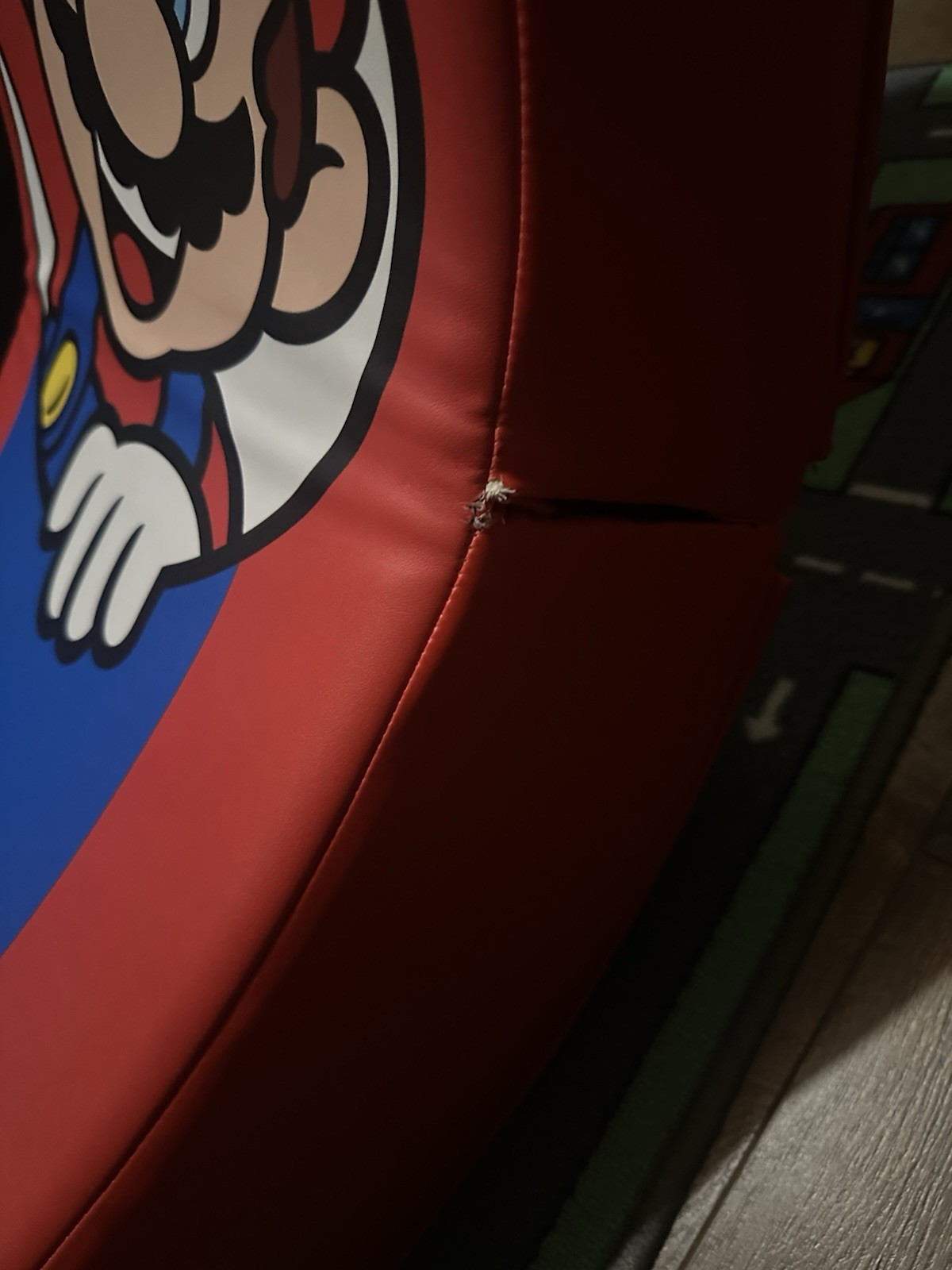 X Rocker Super Mario Floor Rocker Kids Gaming Chair Mario Edition Retired Rare