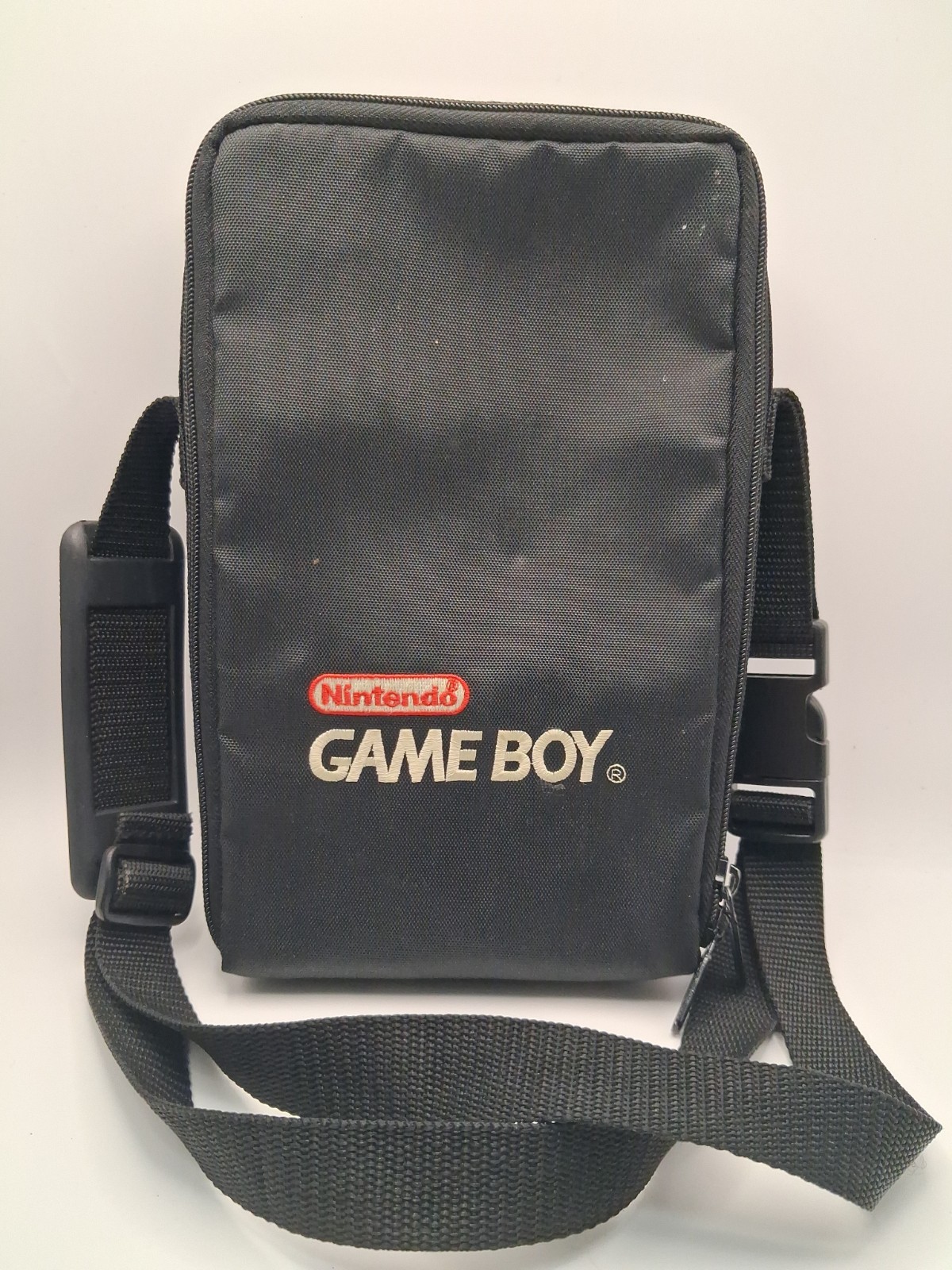 Vintage Nintendo Original Game Boy Gameboy Black Carrying Case W/ Plastic Insert