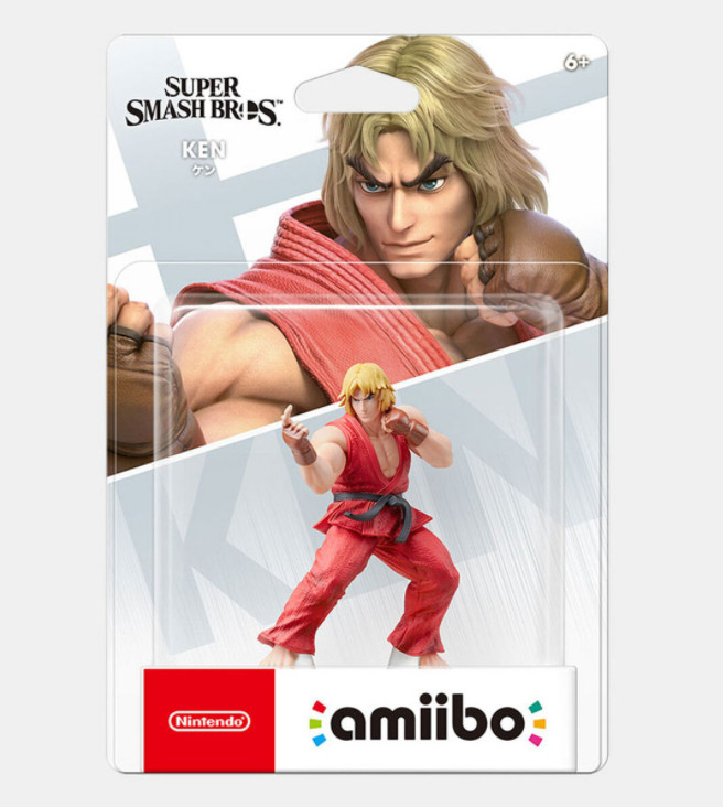Nintendo amiibo KEN (Super Smash Brothers) Japan import NEW