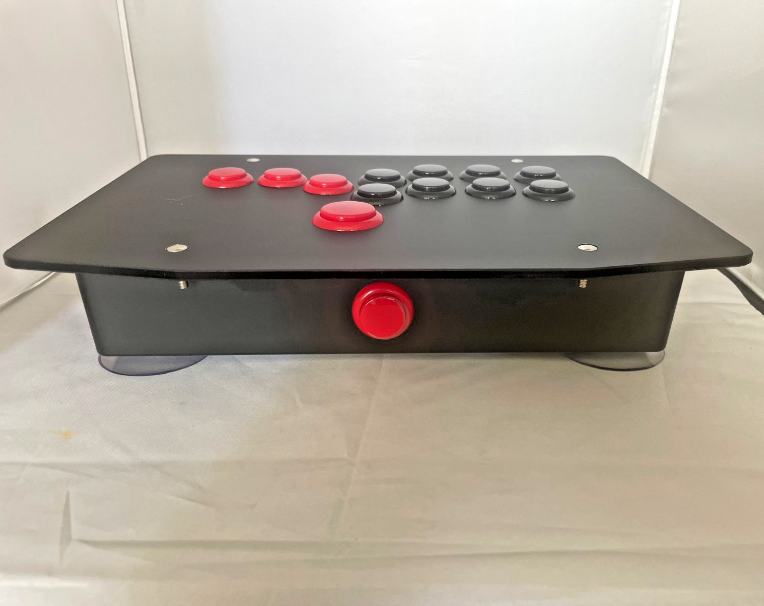 RAC-J500B DIY Hitbox Kit – All Button Panel + Joystick for Arcade Builds