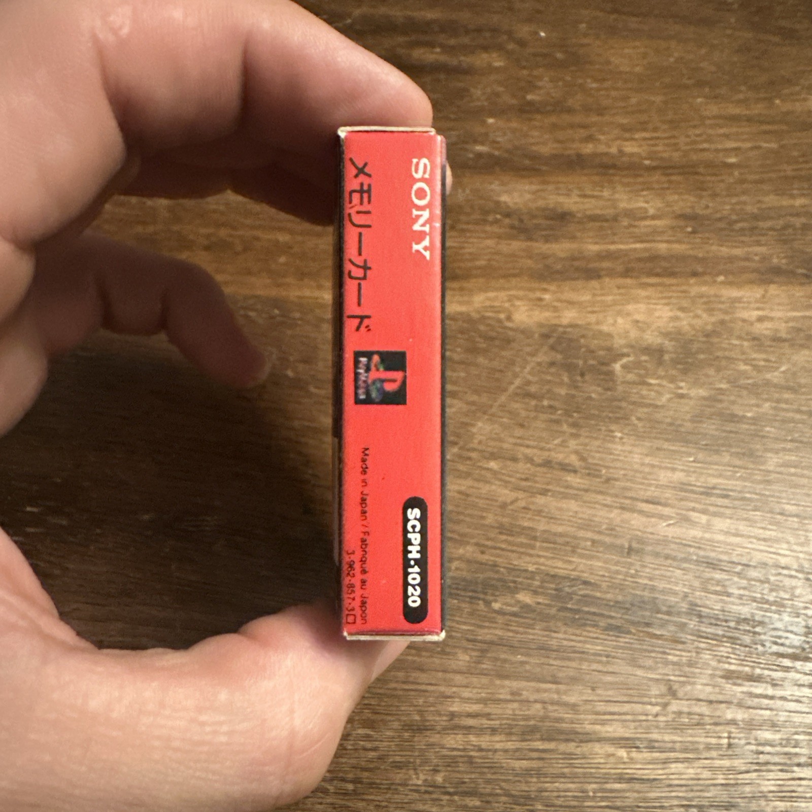 PS1 MEMORY CARD SCPH-1020 (Sony Playstation 1) Official 0795 – Boxed – Authentic