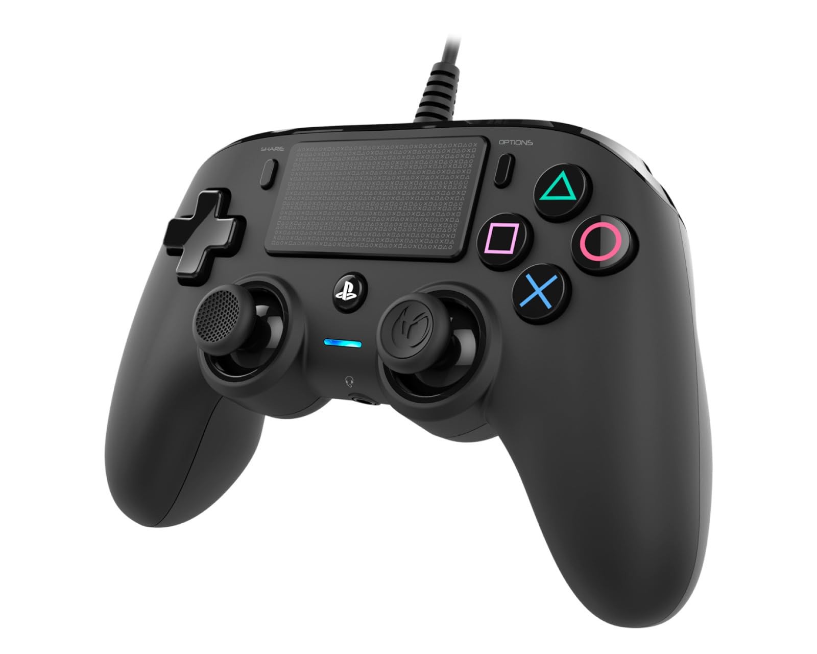 NACON Wired Controller for PlayStation PS4 and PC Black