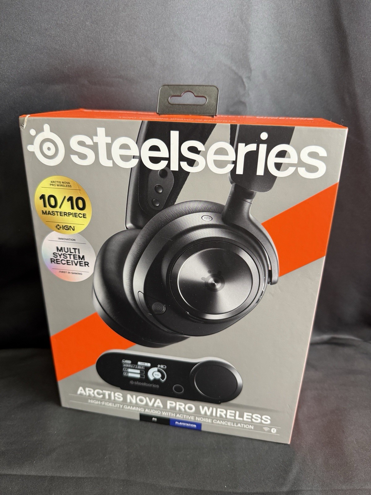 SteelSeries Arctis Nova Pro Wireless Multi-System Gaming Headset for PC, PS5