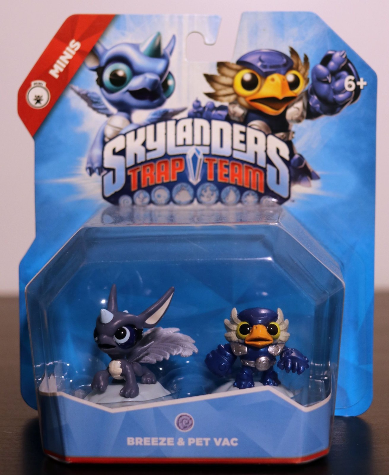 Skylanders Trap Team Minis – Breeze & Pet Vac – VHTF – Rare