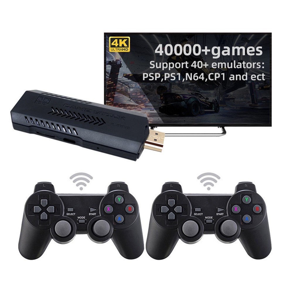 4K PSP Home TV Game Console X2PLUS Game Box 4K Arcade Wireless Duo-