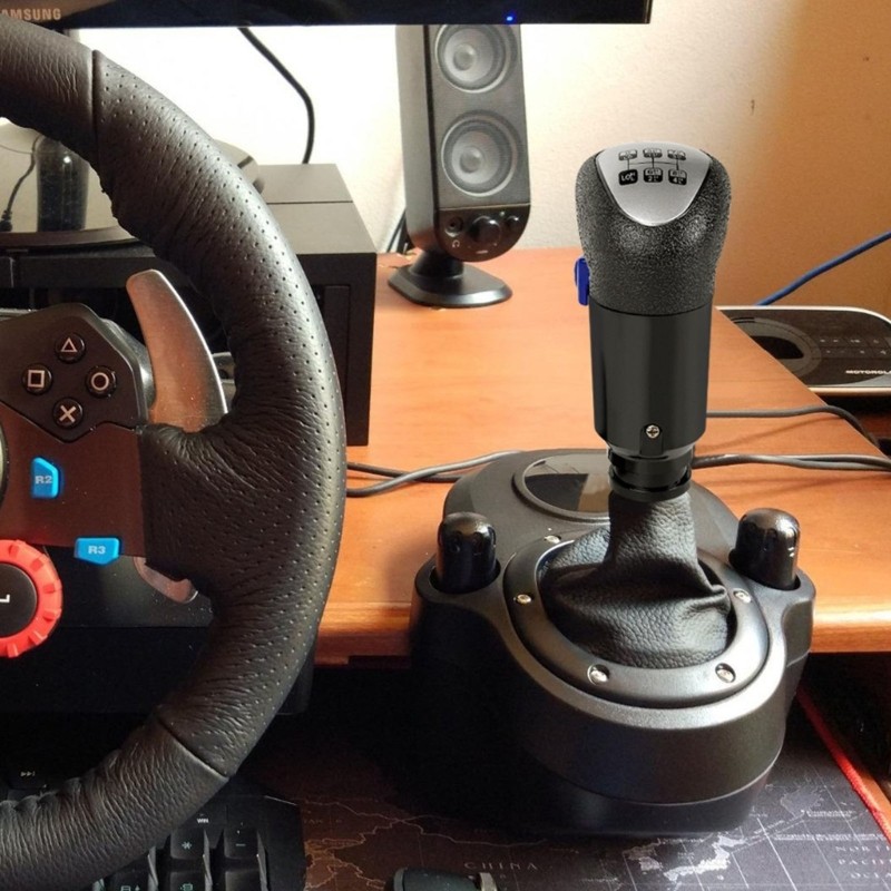 ABS constructed USB Gear Controller For PC Truck Experience Smooth Operation