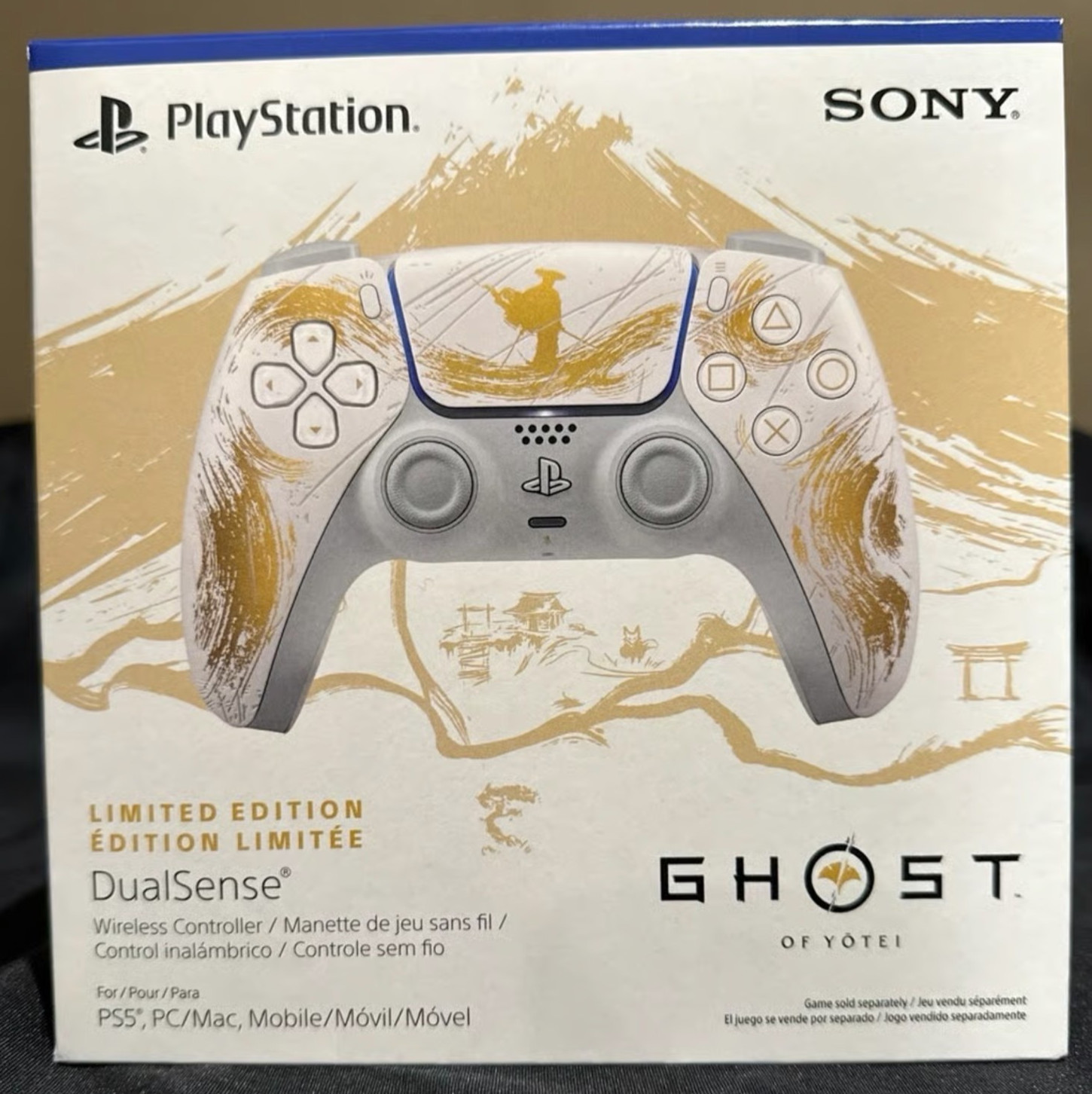 Ghost of Yotei Dualsense Gold PS5 Controller Playstation 5 – Limited – New Other