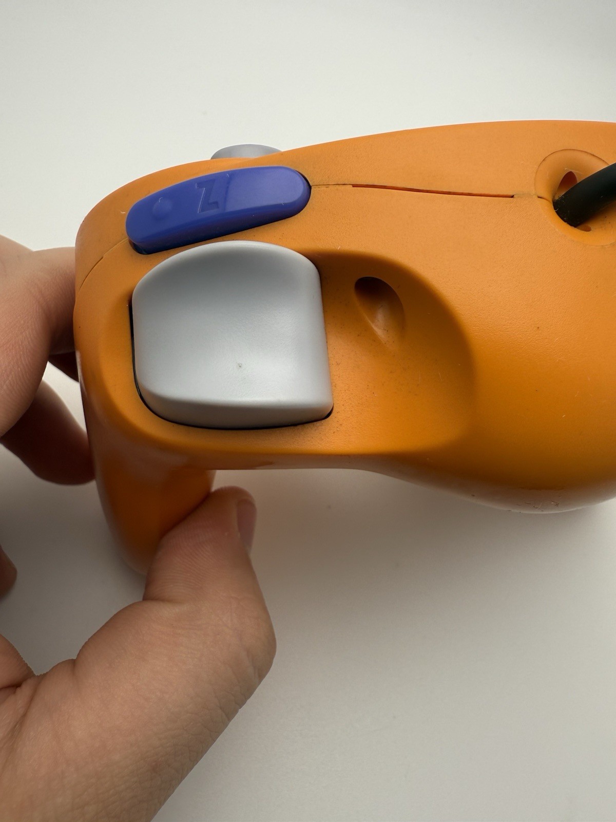 Official Nintendo GameCube Controller OEM DOL-003 Spice Orange US Seller Tested